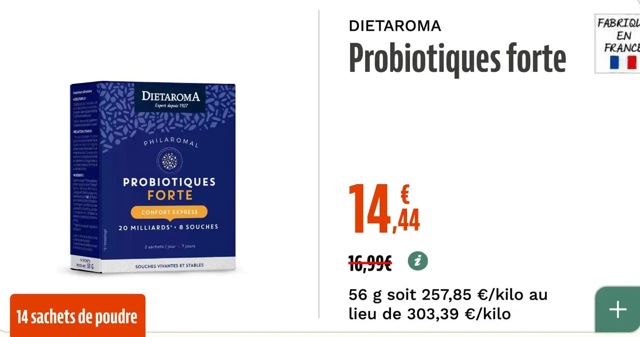 DIETAROMA Probiotiques forte