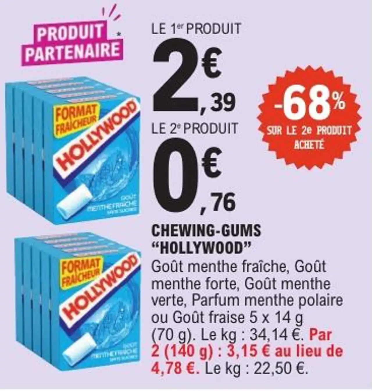 Chewing-gums "Hollywood"