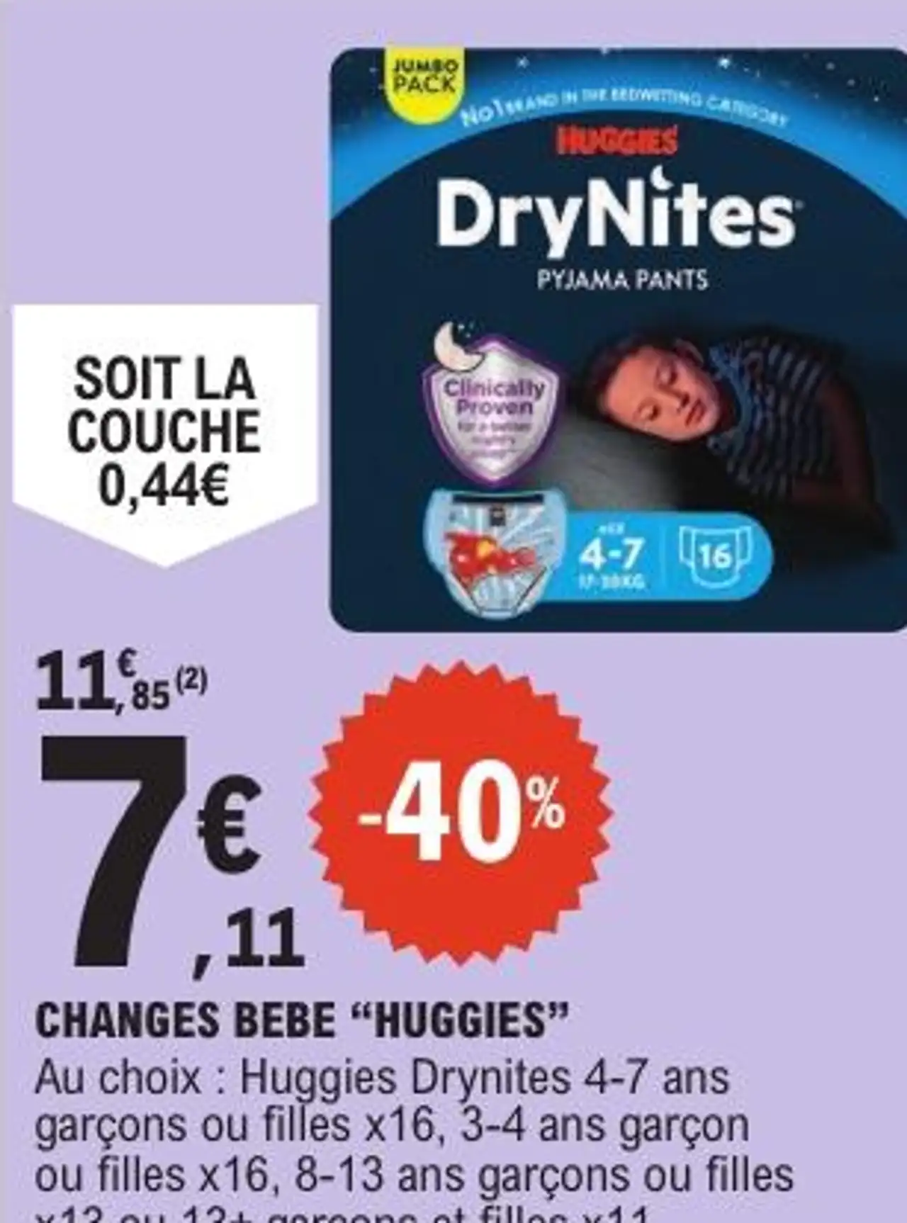 Changes Bebe "Huggies"