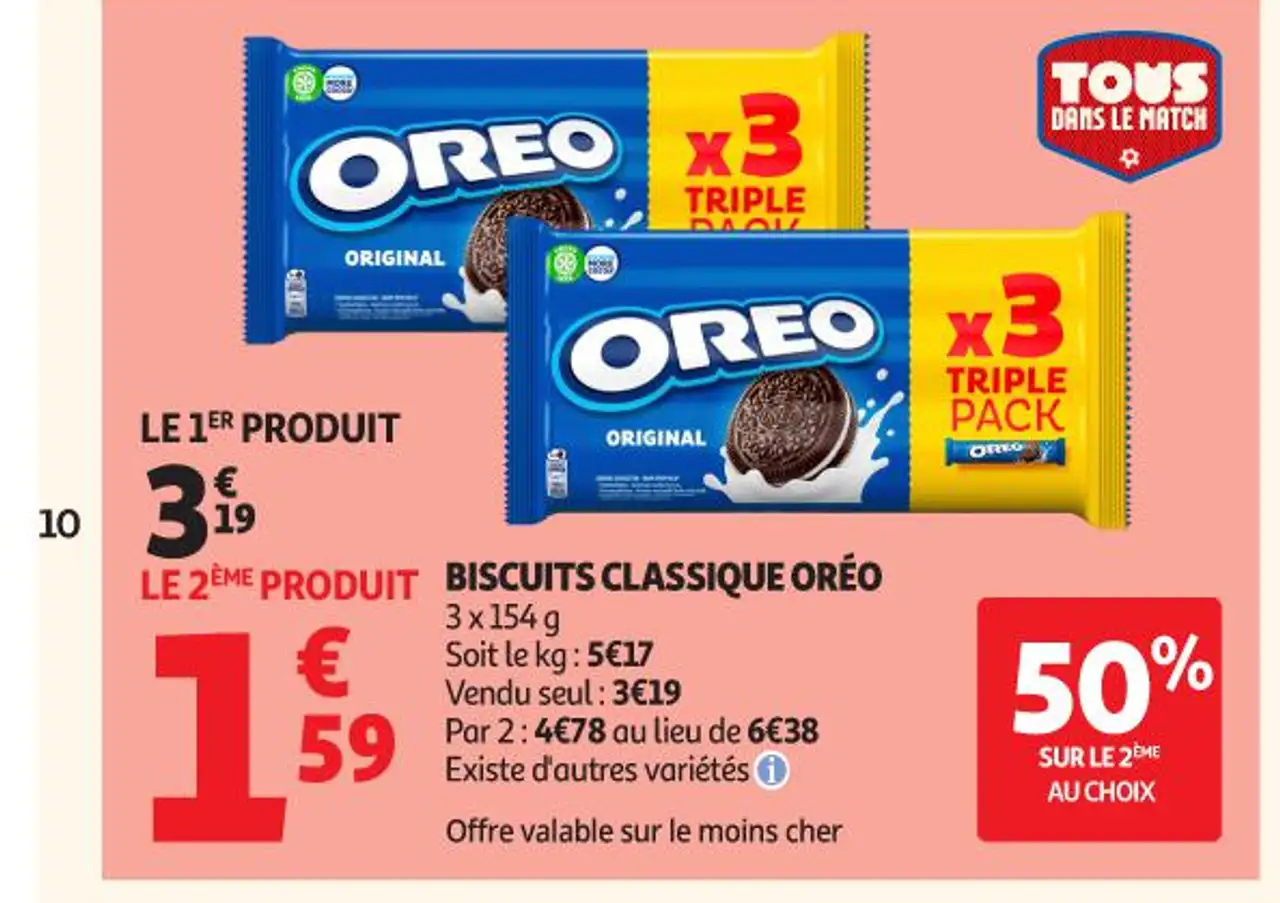 Biscuits Classique Oréo