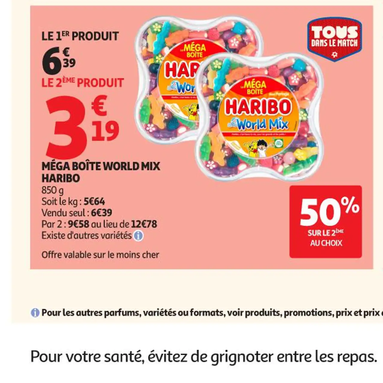 Méga Boîte World Mix Haribo