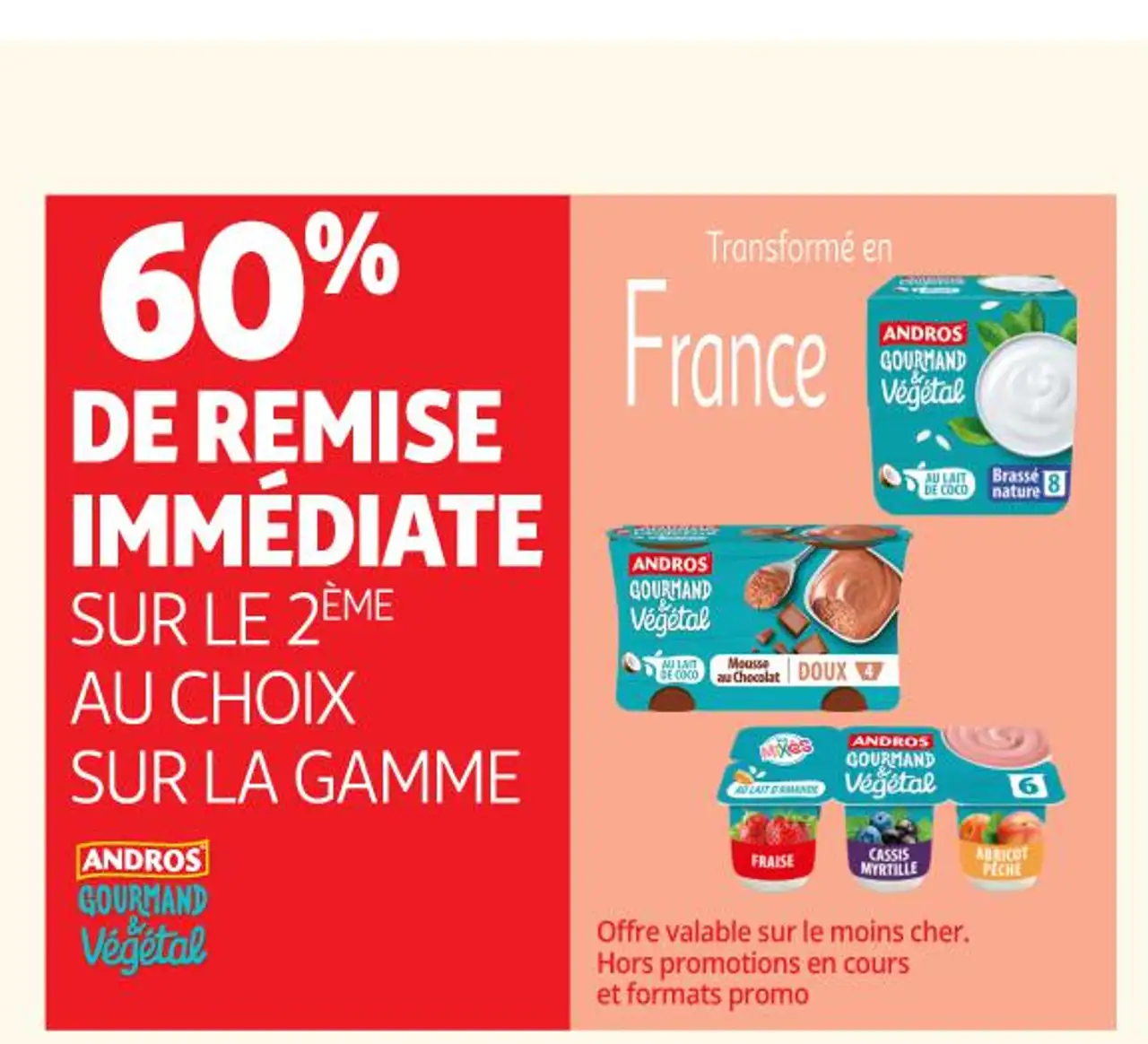 Andros Gourmand Végétal