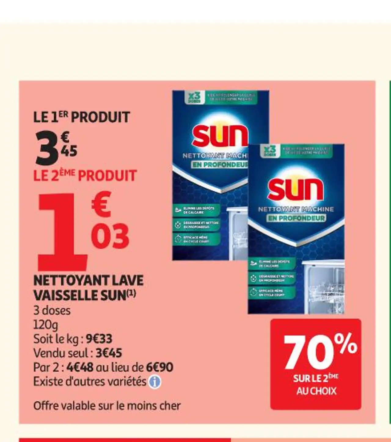 NETTOYANT LAVE VAISSELLE SUN