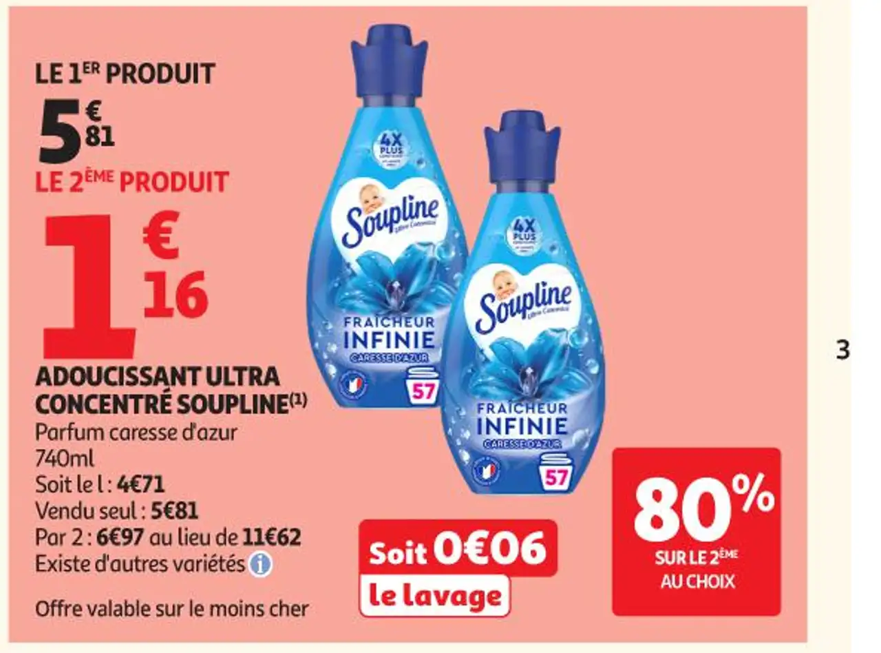 ADOUCISSANT ULTRA CONCENTRÉ SOUPLINE