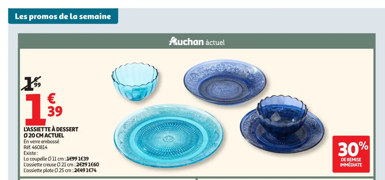 L'assiette à dessert Ø 20 cm Actuel