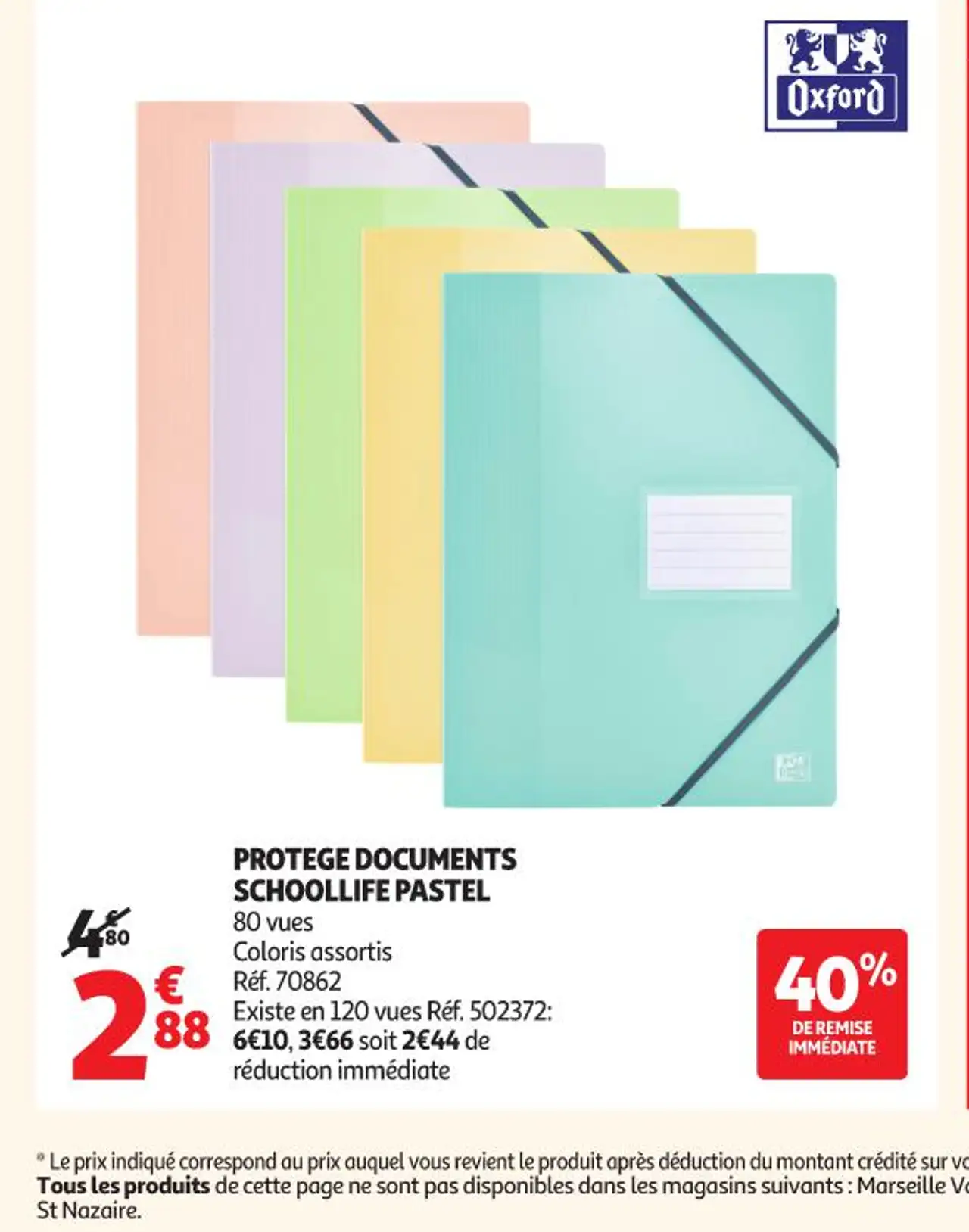 PROTEGE DOCUMENTS SCHOOLLIFE PASTEL
