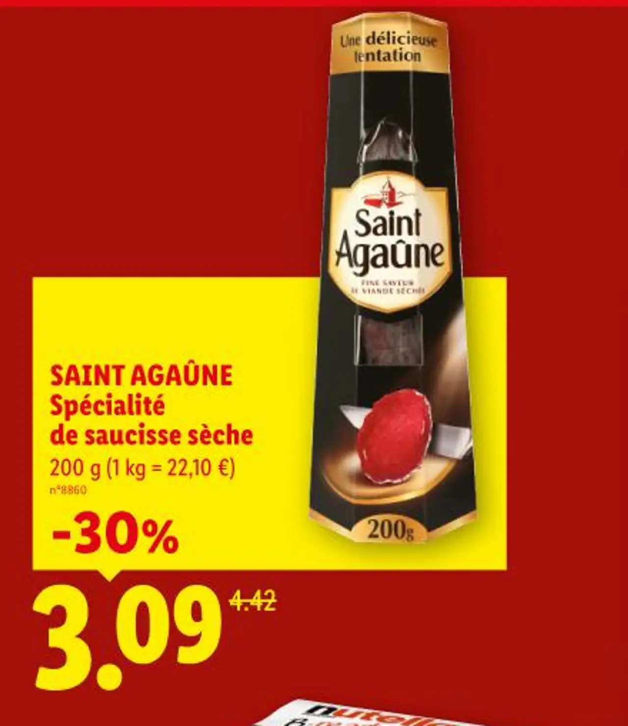 SAINT AGAÛNE Spécialité de saucisse sèche